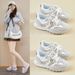 Forrest Gump Shoes Female Students Running Sports Platform Casual Shoes Heightening Shoes_vogvips.com
