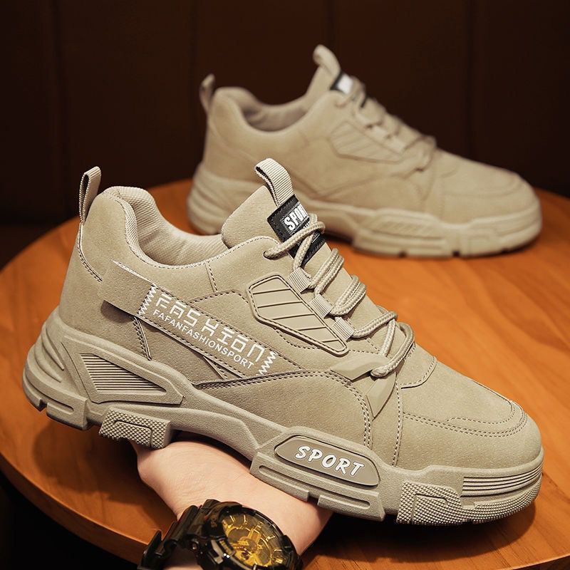Men's Shoes Breathable Waterproof Labor Insurance Shoes Men's Construction Site Work Tooling Shoes Platform Sports Board Shoes_vogvips.com