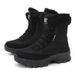 Snow Boots For Women In Winter 2025, With Added Fleece, Thickened Insulation, Warm Leg Protection, High Top Cotton Shoes_vogvips.com