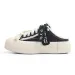 x Q Vonton Women's 2025 Summer Breathable Versatile White Lazy Half Slip Shoes Without The Shoebox 4b180_vogvips.com