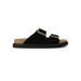 Grape Mom Dezhou Holiday ~ Cowhide Thick Sole Double Buckle Strap Slippers For Women Summer Outdoor San_vogvips.com