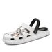 Anti-slip Wear-resistant Towing Graffiti Beach Sandals_vogvips.com