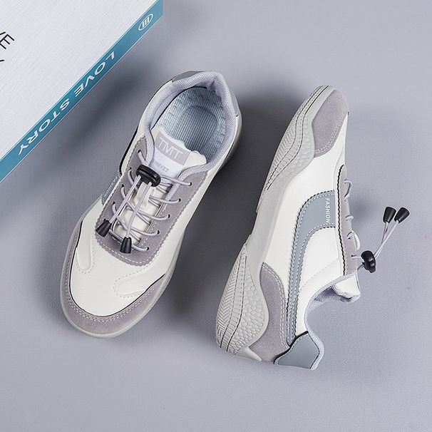 Women's Little white shoes for women spring new style sneakers for women sports casual shoes for women mom shoes student shoes for women_vogvips.com