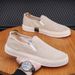 Men's Spring New Old Beijing Cloth Shoes Slip-On Casual National Style Thin Driving Fisherman Shoes_vogvips.com