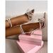 Women's Elegant Peep-Toe Heels Crystal Clear Block Heels With Bow & Pearl Accents, Comfortable Strappy Sandals – White/Pink (35-42)_vogvips.com