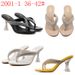 Women's Shoes New Style Autumn High Heeled Rhinestone Flip Flops For Outerwear Stiletto Heels Solid Color High Heels_vogvips.com