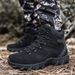 2023 High Top Outdoor Boots Men Hiking Shoes Male Boots Men Large Size Leather Boots Light Outdoor Hunting Sneakers Work Safty_vogvips.com