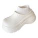 Trendy New Sports Style Outdoor Warm Fleece-Lined Cotton Shoes Waterproof Height-Increasing Thick-Soled Fashion Simple_vogvips.com