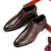 Euro Step 2025 New Soft Sole Brogue Carved Business Casual Leather Men Formal Pointed Gentleman Single Shoes Youth Trend_vogvips.com