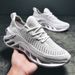 New Men's Breathable Flyknit Mesh Soft Bottom Lightweight Casual Running Anti Slip Couple Sports Shoes_vogvips.com