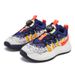 Kids' shoes double mesh spring and autumn boys basketball shoes rotating button sports shoes wear resistant running shoes_vogvips.com