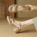 Open Toe Thick Sole Waterproof Platform Outdoor Sandals For Women 2024 New Summer High Chunky Heel Fairy Style Roman_vogvips.com