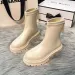 Free Shipping Designer Women Boots Black Beige Dark Brown Milk Tea Color Comfortable Wear-resisting Outdoor Casual Shoe_vogvips.com