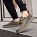 Men's Casual Board Shoes Two-layer Cowhide Comfortable And Breathable Work Men's Shoes_vogvips.com