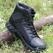 European Warm Series Mid-top Combat Boots For Men, Summer Mesh Ultra-light Breathable Lightweight Outdoor Training Running Tactical Shoes,_vogvips.com