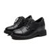 Vintage Small For Women Spring And Autumn 2025 New Fashion Japanese Style Mid-Heel Height-Increasing Single Genuine_vogvips.com