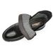 Casual Boots Leather Splicing Round Head Side Zipper High Top Men's Boots Rubber Non-slip Single Shoes_vogvips.com