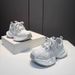 Dad Shoes Women New Comfortable Thick Sole Fashionable Breathable Mesh Versatile Sports Casual Shoes_vogvips.com