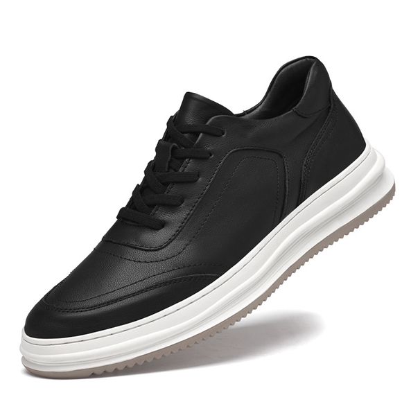 Men's Shoes Little White Shoes Men's Sports And Leisure Shoes Platform Comfortable Board Shoes_vogvips.com