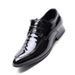 Men's Business Formal Dress Shoes - Shiny Oxford Lace-Up Shoes For Office & Casual Wear - Breathable & Cushioned Sole (Black, Sizes 38-44)_vogvips.com
