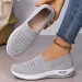 Shoes; Women's Plus Size Breathable Casual Solid Color Shoes; Mom Shoes_vogvips.com