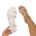 2026 Spring/Summer New European And American Style Thin Strap Flat Sandals For Women, Large Size Slip-On Slippers, Solid_vogvips.com
