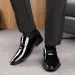 Men's Leather Shoes Paten Oxford Shoes For Men Slip On Bright Leather Business Casual Shoes Footwear Pointed Toe Shoes For Man_vogvips.com