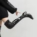 Women's Autumn Winter New Over-the-Knee Thick Square Toe Soft Leather Super Long Thigh High Heel Boots_vogvips.com