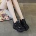 6976 Factory Direct Sale In-Stock Casual Sports For Women 2024 Spring And Autumn New Thick-Soled Height-Increasing Dad_vogvips.com