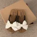 Super Fairy Bow Flat Flip Flops For Women's Summer Outdoor Wear 2026 New Anti Slip Sandals_vogvips.com
