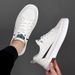 Strict Selection Of High Height Genuine Leather Men's New Versatile Little White Sole, Soft Face Casual Shoes,_vogvips.com