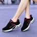 Women's Shoes Autumn Fashion All Match Comfortable Mesh Breathable Casual Sports Shoes All Match Air Cushion Heightening Shoes_vogvips.com