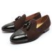 2025s Men's Casual Classic Genuine Slip-On Nubuck Patent Leather Tassel Loafers Wedding Evening Shoes_vogvips.com