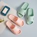 Men's And Women's Summer Indoor Slippers, Non-slip, Silent, For Home Use, Couples' Bathroom Bathing Soft-soled Slippers_vogvips.com