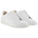Women's Fashion Sneakers With Round Toe, PU Upper & Rubber Sole For Comfort And Style - Perfect For Casual Wear Round Toe Casual White Shoes_vogvips.com