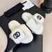 Xiaoxiangfeng Thick Bottom Heightening Mao Mao Slippers 2025 New Autumn And Winter Schoolbag Buckle Fashionable Outer Wear Internet Celebrity_vogvips.com
