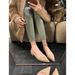 Temperament Small Pointed Versatile Commuting Shallow Mouth Thin Simple Low Heel Single Shoes Women_vogvips.com