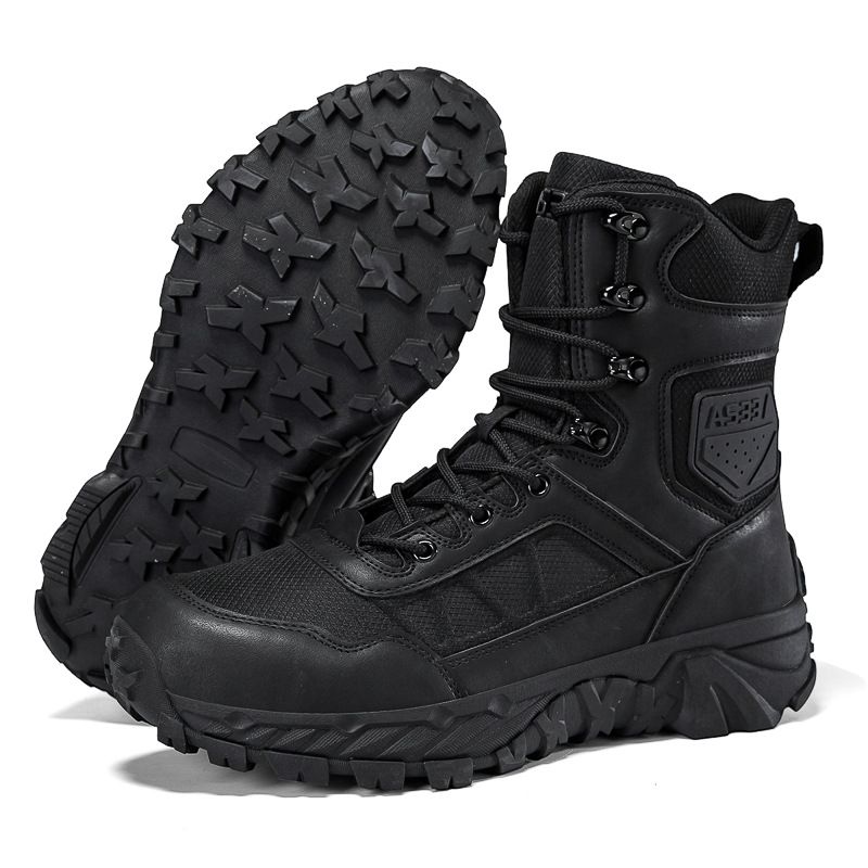 Tactical Boots, Outdoor Hiking Shoes, Outdoor Wear-resistant Training Combat Boots_vogvips.com