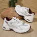 Designer's New Casual Sports Plus Size Women's Lace Up Mesh Breathable Shoes_vogvips.com