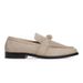 Genuine Leather Slip-On Loafers Couple Shoes Closed Toe Half Slippers With Knots Women's Footwear_vogvips.com