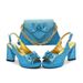 Shoe Bag Matching Fabric Splicing Leopard Print Road Wedding Party Formal Wear Daily Commute_vogvips.com