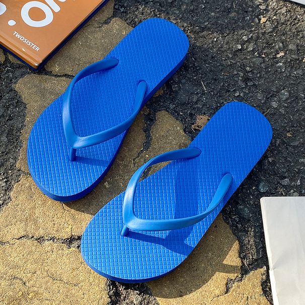 2025 New Colorful Flip-Flops Bath Non-Slip Toe Clip Summer Travel Couple Portable Sandals Women Wholesale_vogvips.com