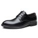 2025 New Genuine Men's Soft Sole Leather Business Casual Youth Dating Wedding Single Shoes_vogvips.com