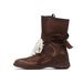Women Boxing Boots Small Size 313233 Thick Sole Height Increasing Melard Women's Boxing 2025 Autumn Winter New Fashion Boots_vogvips.com