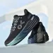 Women Minimalist Lightweight White Yellow Gradient Mesh Running Shoes With Breathable Upper And ONKE Logo_vogvips.com