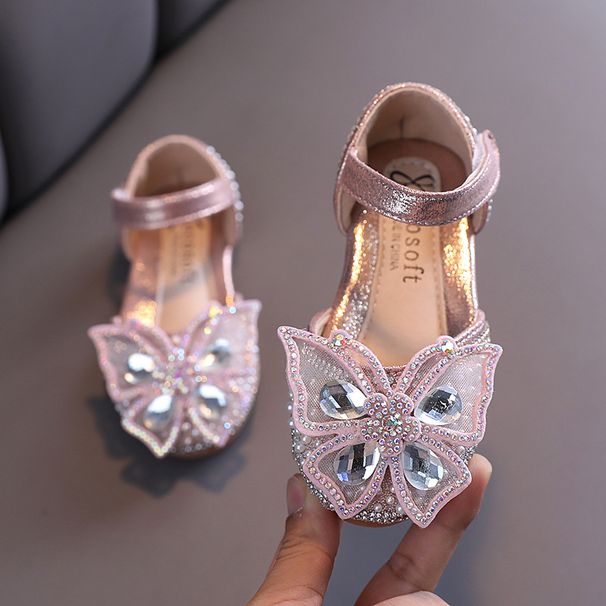 Girls Little Big Child Princess Casual Single Shoe Show Shoes Pearl_vogvips.com