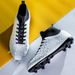 Leather Men's Long Nail Football Training Shoes, Indoor And Outdoor Sports Shoes_vogvips.com