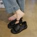 Women's Flat Sandals 2026 New Summer Style For Outdoor Wear, Versatile With Skirts, Retro Open-toe Thick-soled Casual_vogvips.com