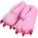 Winter Soft Warm Monter Dinoaur Paw Funny Slipper For Men Women Kid Parent-child Home Houe Slipper Room Cotton_vogvips.com