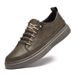 Men's Casual Board Shoes Two-layer Cowhide Comfortable And Breathable Work Men's Shoes_vogvips.com